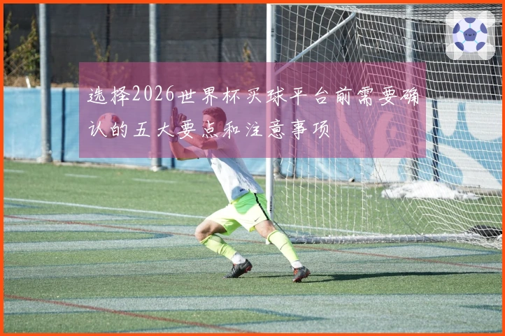 选择2026世界杯买球平台前需要确认的五大要点和注意事项